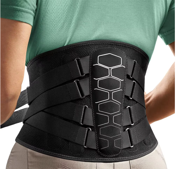 Orthèse dorsale confortable pour douleurs lombaires