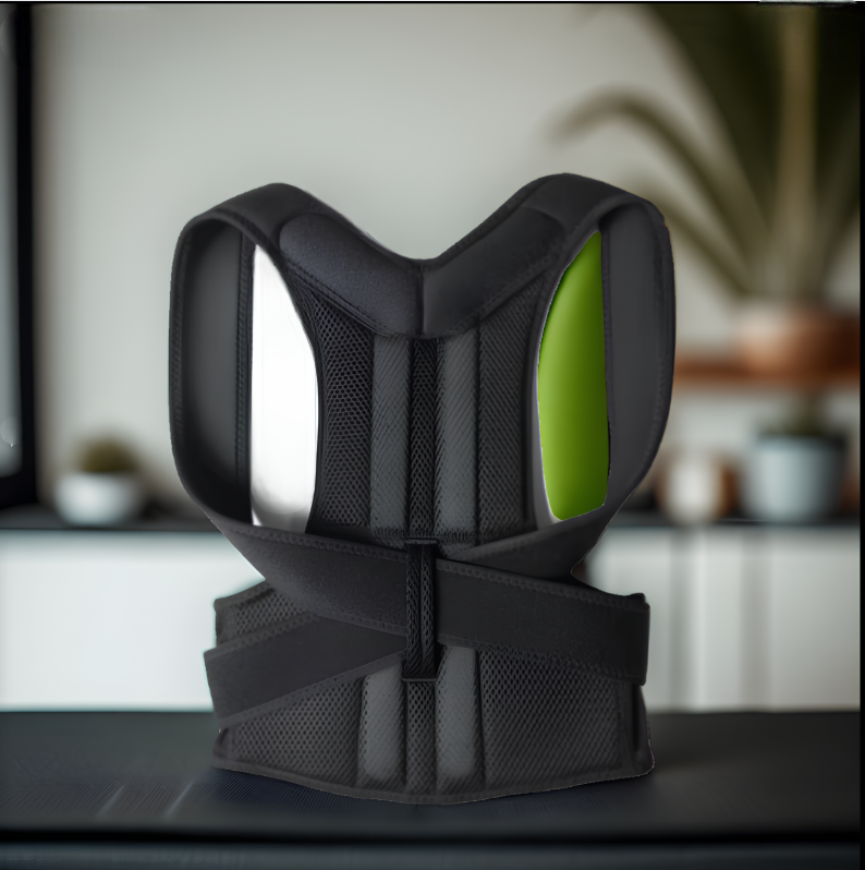 Large support dorsal d'aide à la posture