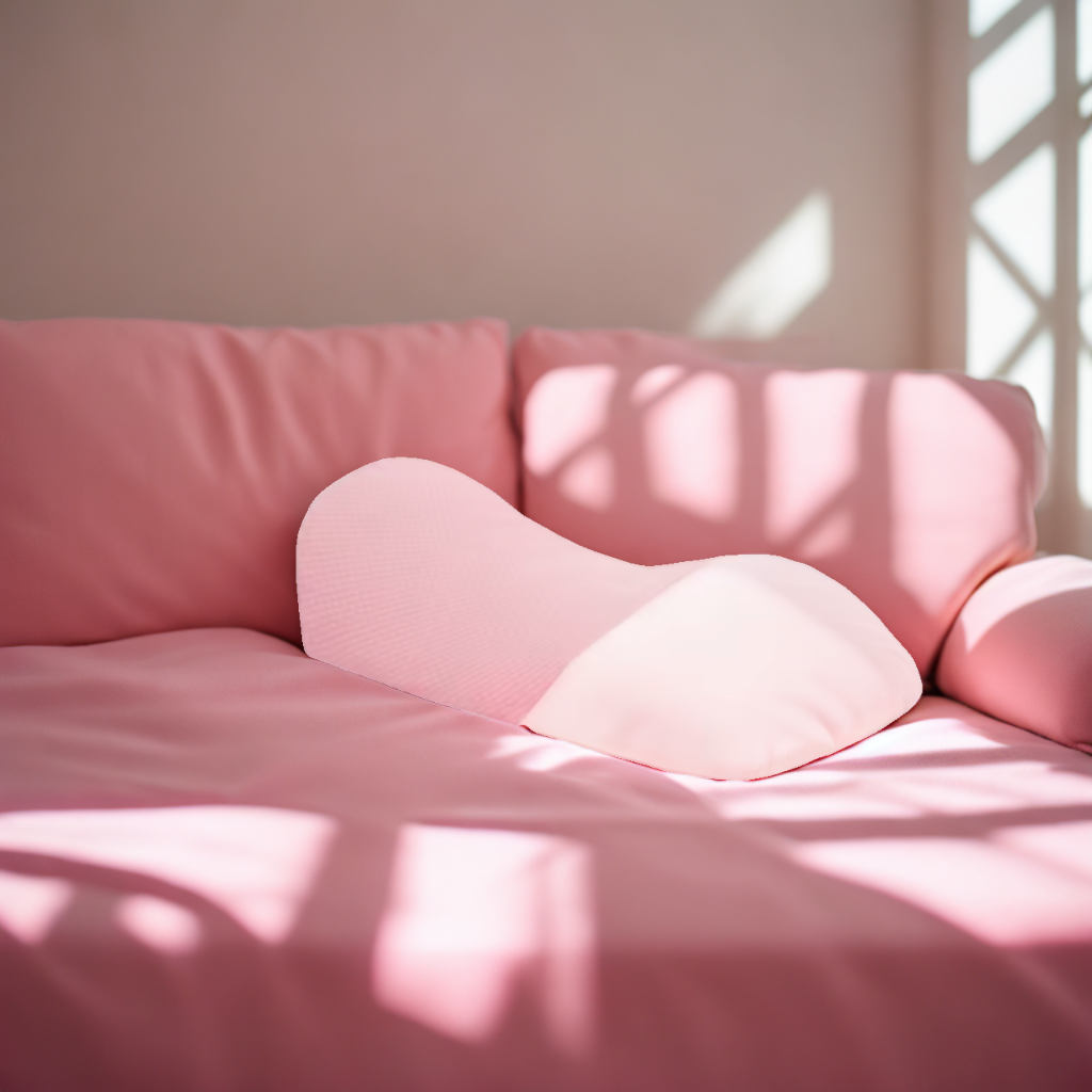 Oreiller de soutien lombaire à forme rectangulaire