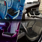 Coussin de siège avec soutien dorsal