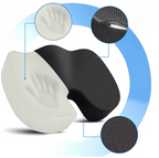 Coussin de siège avec soutien dorsal