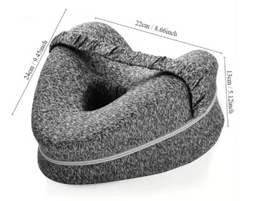 Oreiller Ergonomique de Soutien des Jambes pour le Dos et les Hanches, lavable