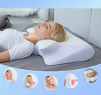 Oreiller snack ergonomique en coton avec un design confortable pour dormir, doux et léger