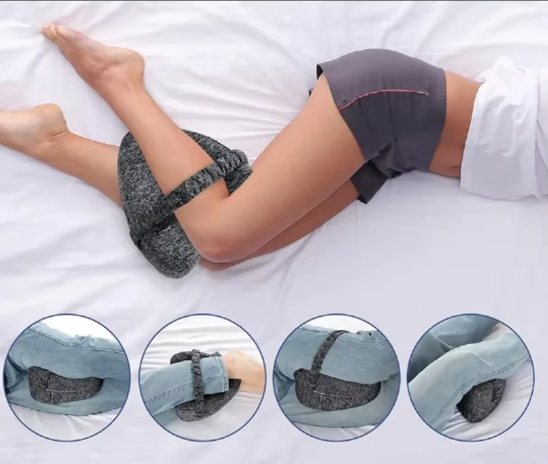 Oreiller Ergonomique de Soutien des Jambes pour le Dos et les Hanches, lavable